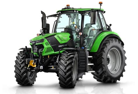Zdjęcie ciągnika Deutz-Fahr serii 6 w polu - prezentacja nowoczesnego designu i wydajności