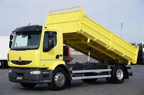 Zdjęcie Renault Midlum wywrotka, widok boczny