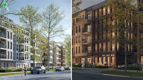 Wizualizacja projektu mieszkaniowego 
