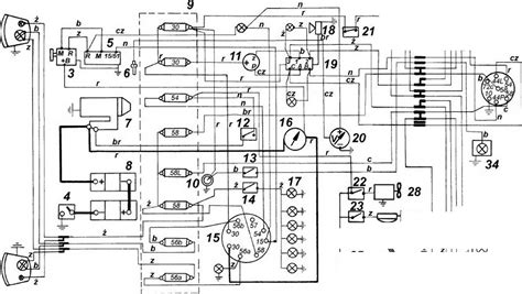 schemat układu sprzęgłowego Ursusa C-385