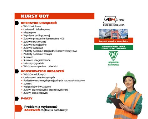 infografika przedstawiająca ścieżkę zapisu na kurs operatora maszyn ziemnych oraz wymagane uprawnienia