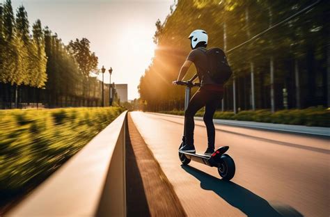 ilustracja przedstawiająca osobę ładującą hulajnogę elektryczną, widok na miasto Białystok w tle