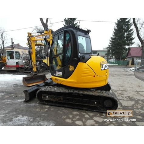 JCB 8085 ZTS koparka gąsienicowa w akcji