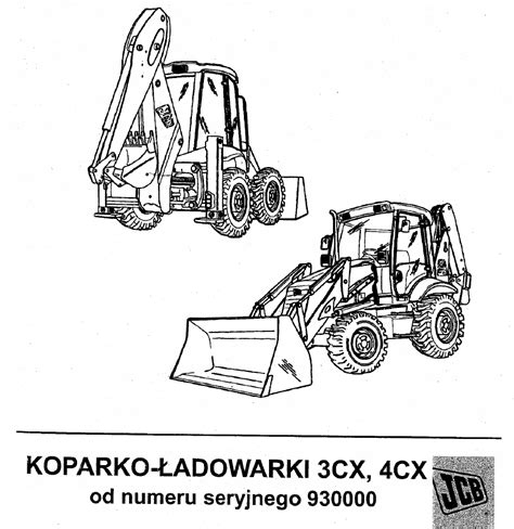 Widok kabiny operatora JCB 4CX