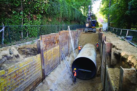 Thematyczne zdjęcie przedstawiające infrastrukturę wodociągową lub kanalizacyjną