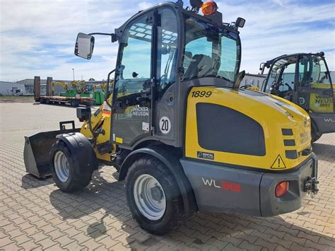 Ładowarka kołowa Wacker Neuson WL38 w pracy