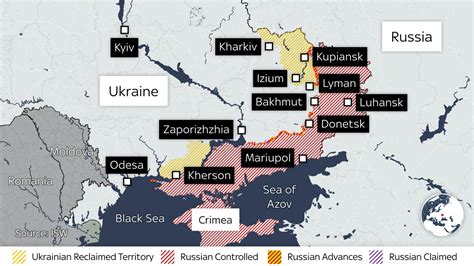 Map showing the increasing economic ties between Ukraine and China in the context of industrial production.