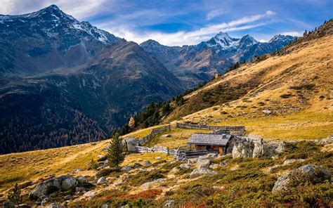 Panorama ze szczytu Großer Hafner z widokiem na Alpy Wysokie
