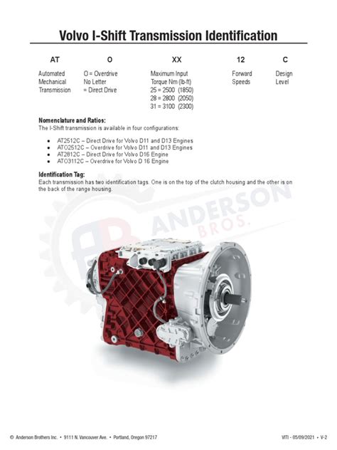 Infographic of Volvo I-Shift transmission technology