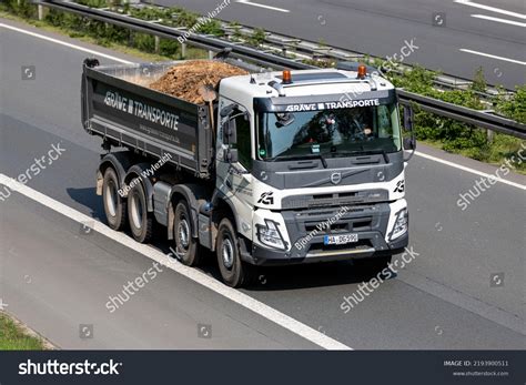 Thematic photo of a Volvo FMX tipper truck working on a construction site