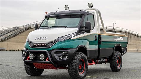 Iveco Daily 4x4 tipper truck in an off-road, construction site setting