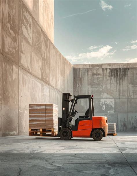 Thematic photo of a modern Irion forklift operating efficiently in an industrial warehouse environment