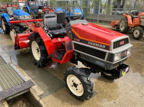 Zdjęcie przedstawiające ciągnik rolniczy Yanmar F145