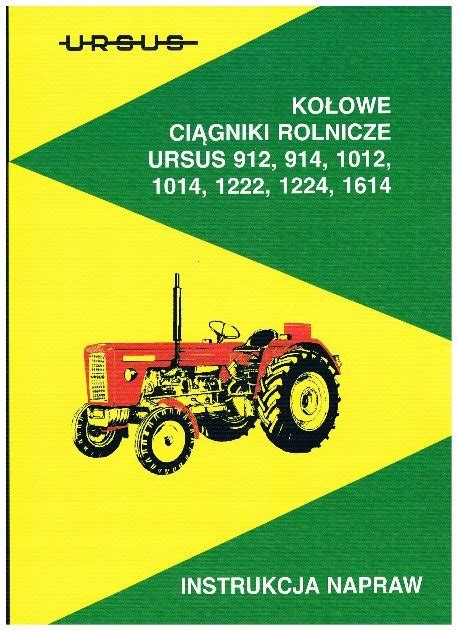 okładka instrukcji napraw dla ciągników Ursus serii 902-1604