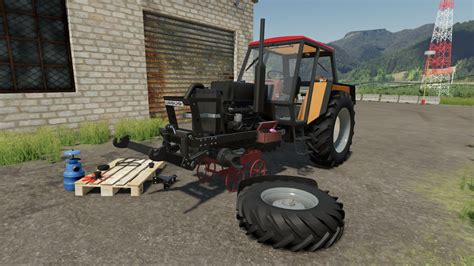 Zablokowany ciągnik w FS19