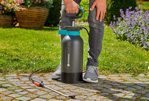 opryskiwacz ciśnieniowy Gardena Comfort 5l w akcji