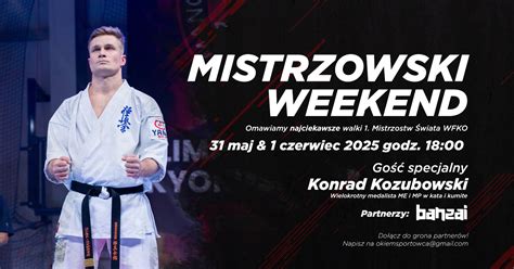 Zdjęcie Szymona Olpińskiego podczas walki na Mistrzostwach Świata Fullcontact Karate