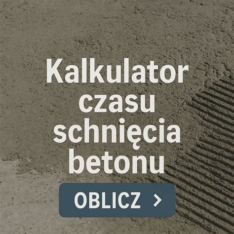 Schemat procesu wiązania betonu w zależności od temperatury i czasu transportu