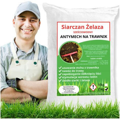 opakowanie siarczanu żelaza do trawników