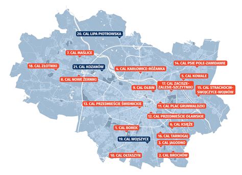 Mapa regionu Venlo z zaznaczonymi centrami logistycznymi