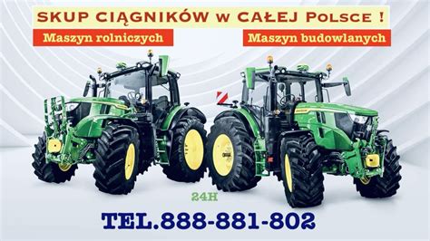 Zestawienie różnych typów ciągników rolniczych i budowlanych