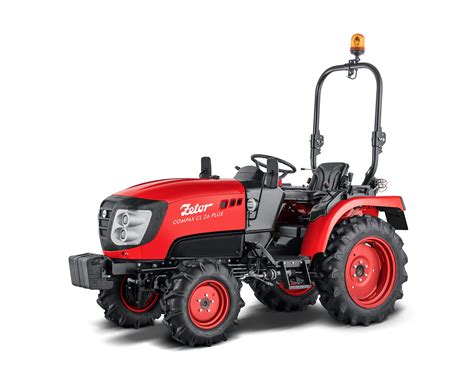 Zetor Compax na targach z informacjami o modelach