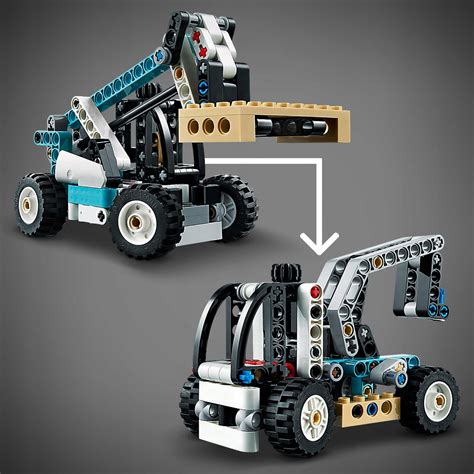 Zestaw LEGO Technic 42133 Ładowarka Teleskopowa w akcji