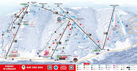 Mapa lokalizacyjna ośrodka narciarskiego Lubomierz-Ski