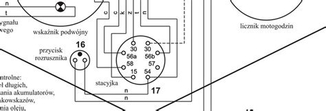 schemat podłączenia stacyjki Władimirec T25 do Ursusa C-330