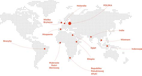 Mapa świata z zaznaczonymi lokalizacjami zakładów produkcyjnych i oddziałów serwisowych Liebherr.