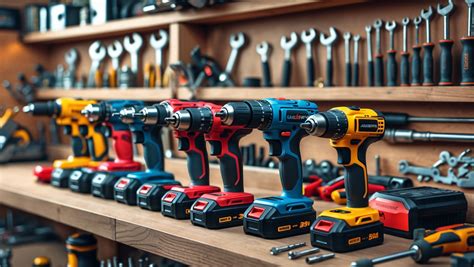 Infographic comparing torque and battery life of different 12V drills