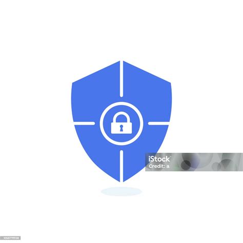 Ikona bezpieczeństwa online lub diagram schematu unikania oszustw