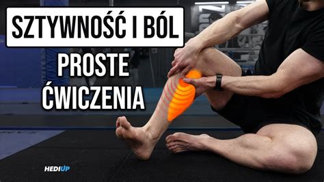 Zdjęcie przedstawiające fizjoterapeutę pracującego z pacjentem nad kolanem