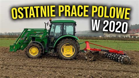 Infografika przedstawiająca różne prace polowe wykonywane ciągnikiem rolniczym, takie jak orka, siew, nawożenie, talerzowanie i opryski.