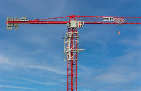 Zdjęcie żurawia WOLFF 8038 Clear w akcji