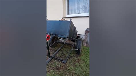Schemat budowy prostego zaczepu kulowego do traktorka z mocowaniem na dwa sworznie