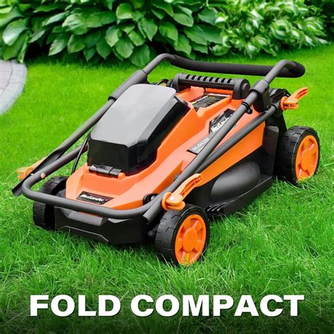 Thematic photo of an electric lawn mower