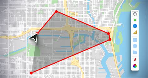 Map overlay showing GPS controlled section shutting off