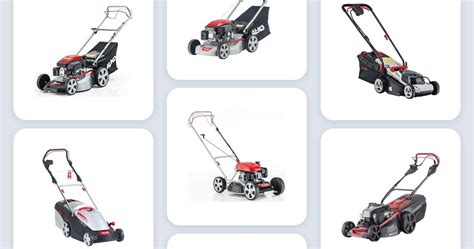 Thematic photo of various AL-KO lawn mowers in a garden setting