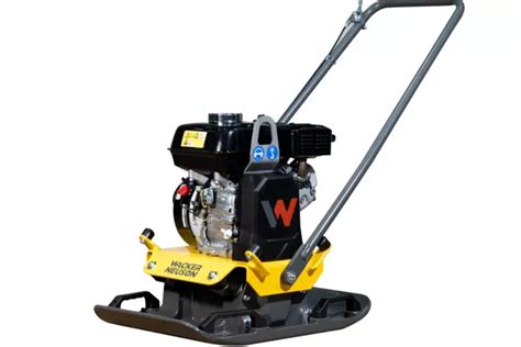 Thematic photo of a Wacker Neuson compactor with an elastomer plate