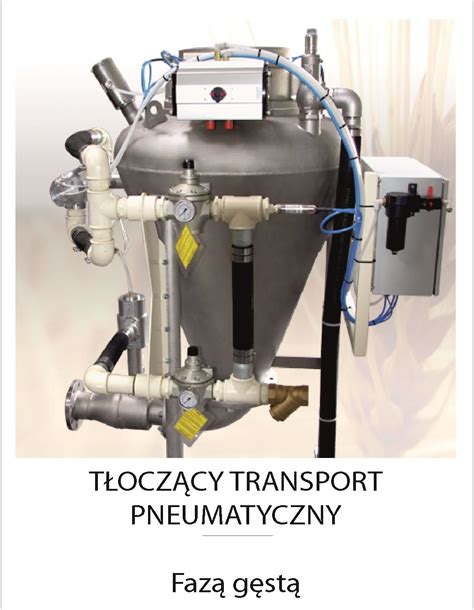 Wewnątrzzakładowy system transportu ziarna luzem (pneumatyczny)