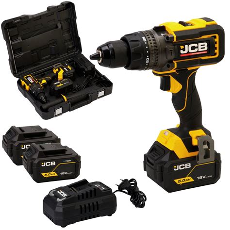 Wiertarko-wkrętarka udarowa JCB PCD-160 w akcji