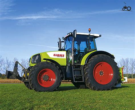 Claas Ares tractor in transport