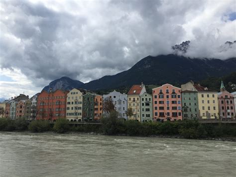 Panorama Innsbrucka z góry Nordkette