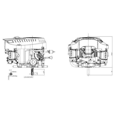 Technical diagram of STIGA SM 70 engine components or a close-up photo of the engine