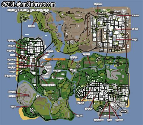 Tematyczne zdjęcie z gry GTA San Andreas z widocznym CJ'em i elementami miasta Los Santos