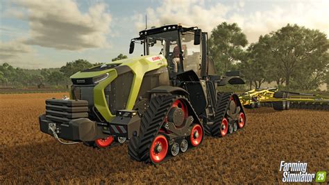 Zrzut ekranu z gry Farming Simulator 19 prezentujący maszyny marki Kverneland w trakcie prac polowych