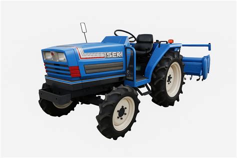 Thematic photo of an Iseki tractor in the field