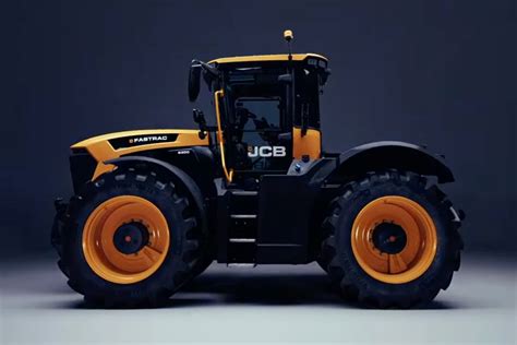 Zdjęcie przedstawiające zaawansowaną kabinę ciągnika JCB Fastrac serii 4000