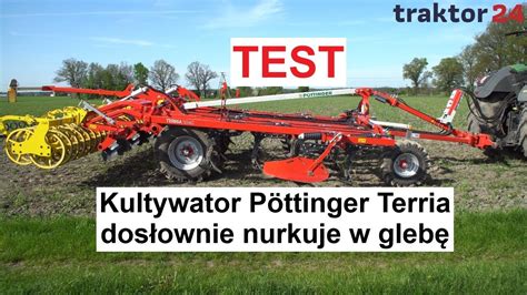 infografika przedstawiająca kultywator Poettinger Terria